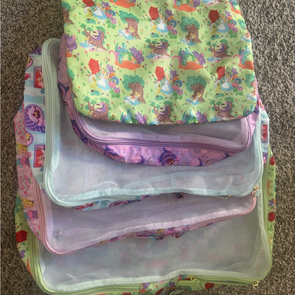 Stoney Clover Lane Alice in Wonderland Packing Cubes